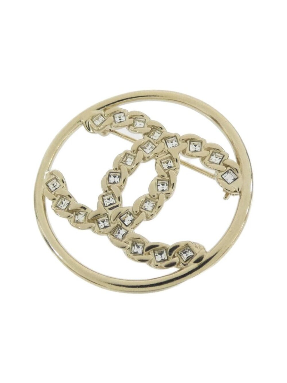 Chanel Brooch Gold